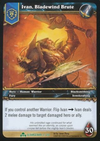Ivan Bladewind Brute 5 270 Uncommon WoW Scourgewar Ivan Bladewind Brute 5 270 Uncommon WoW Scourgewar