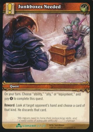Junkboxes Needed 257 270 Uncommon Junkboxes Needed 257 270 Uncommon
