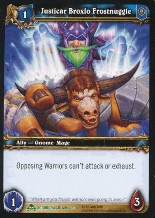 Justicar Broxlo Frostnuggle 140 270 Uncommon WoW Scourgewar Justicar Broxlo Frostnuggle 140 270 Uncommon WoW Scourgewar