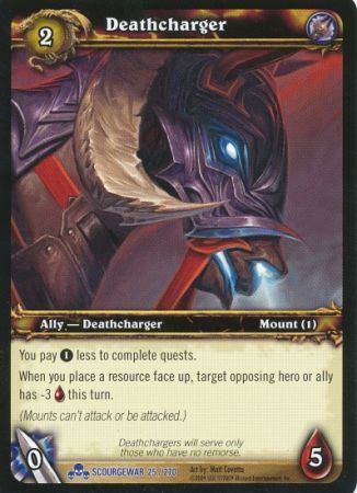 Deathcharger 25 270 Rare WoW Scourgewar Deathcharger 25 270 Rare WoW Scourgewar