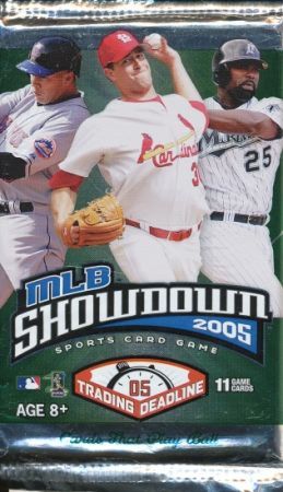 MLB Showdown Sports Card Game 2005 Trading Deadline Booster Pack