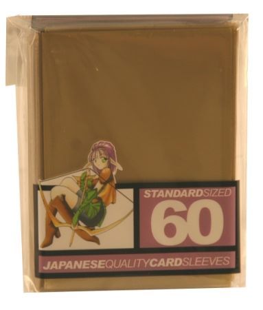 Player s Choice Gold 60ct Standard Sized Sleeves GGD PCA1004 Sleeves Player s Choice Gold 60ct Standard Sized Sleeves GGD PCA1004 Sleeves