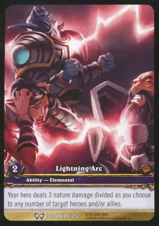 Lightning Arc Extended Art EA 89 World of Warcraft Promo Singles Lightning Arc Extended Art EA 89 World of Warcraft Promo Singles