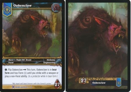 Oakenclaw Oversized Card Oakenclaw Oversized Card