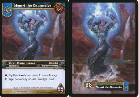 Memri the Channeler Oversized Card Memri the Channeler Oversized Card