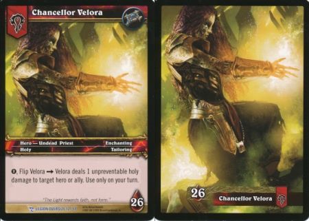Chancellor Velora Oversized Card Oversized Hero Card Chancellor Velora Oversized Card Oversized Hero Card