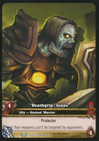 Deathgrip Jones Extended Art EA Illidan 151 252 Deathgrip Jones Extended Art EA Illidan 151 252
