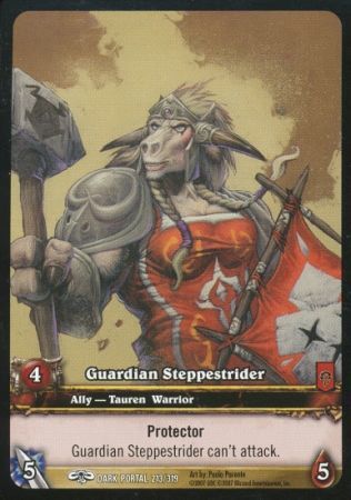 Guardian Steppestrider Extended Art EA 213 319 World of Warcraft Promo Singles Guardian Steppestrider Extended Art EA 213 319 World of Warcraft Promo Singles