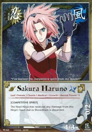 Sakura Haruno PR 040 Naruto CCG Promos Sakura Haruno PR 040 Naruto CCG Promos