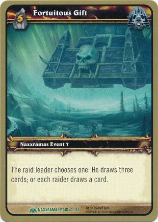 Fortuitous Gift Naxxramas Raid 47 66 Uncommon WoW Naxxramas Raid Deck Fortuitous Gift Naxxramas Raid 47 66 Uncommon WoW Naxxramas Raid Deck