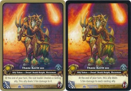 Thane Korth azz Naxxramas Raid 14 66 Rare WoW Naxxramas Raid Deck Thane Korth azz Naxxramas Raid 14 66 Rare WoW Naxxramas Raid Deck