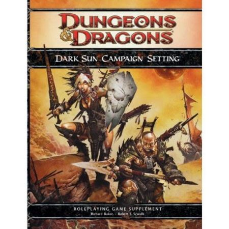 Dark Sun Campaign Setting hardcover supplement D D 4th Edition RPG WOC253870000 Dark Sun 4th Edition Campaign Setting Dark Sun Campaign Setting hardcover supplement D D 4th Edition RPG WOC253870000 Dark Sun 4th Edition Campaign Setting