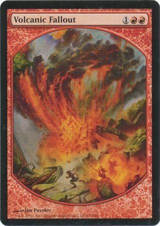 Volcanic Fallout Textless Magic The Gathering Promo Cards Volcanic Fallout Textless Magic The Gathering Promo Cards