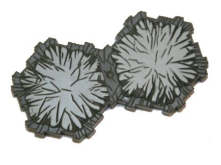 Dungeon Tile 2 Hex Light Gray Heroscape Dungeon Tile 2 Hex Light Gray Heroscape