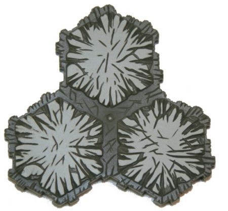 Dungeon Tile 3 Hex Light Gray Heroscape Dungeon Tile 3 Hex Light Gray Heroscape