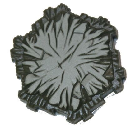 Dungeon Tile 1 Hex Light Gray Heroscape Heroscape Terrain Tiles ALL Dungeon Tile 1 Hex Light Gray Heroscape Heroscape Terrain Tiles ALL