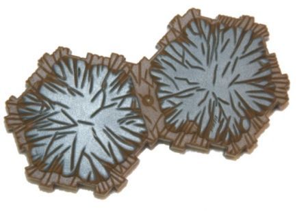 Rock Tile 2 Hex Dark Gray Heroscape Heroscape Terrain Tiles ALL Rock Tile 2 Hex Dark Gray Heroscape Heroscape Terrain Tiles ALL