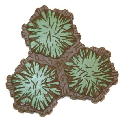 Grass Tile 3 Hex Heroscape Grass Tile 3 Hex Heroscape
