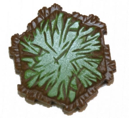 Grass Tile 1 Hex Heroscape Grass Tile 1 Hex Heroscape