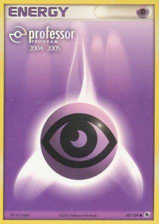 Psychic Energy 107 109 Professor Program 2004 2005 Psychic Energy 107 109 Professor Program 2004 2005