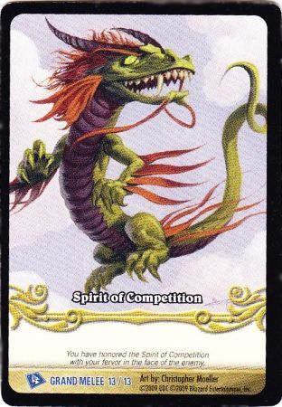 Spirit of Competition Grand Melee 13 13 Spirit of Competition Grand Melee 13 13