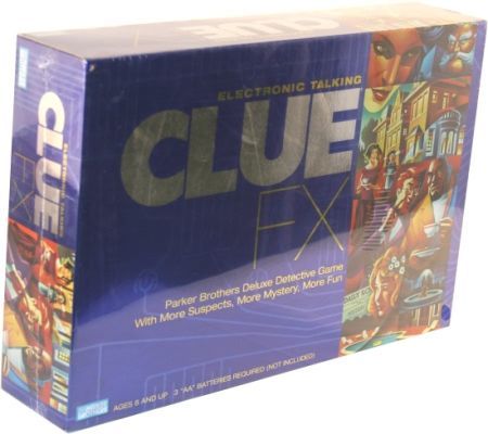Clue FX electronic board game Parker Brothers Board Games A Z Clue FX electronic board game Parker Brothers Board Games A Z