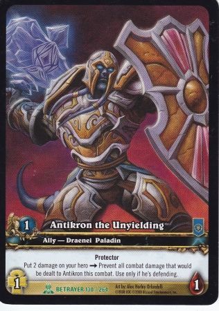 Antikron the Unyielding Extended Art Betrayer 130 264 World of Warcraft Promo Singles Antikron the Unyielding Extended Art Betrayer 130 264 World of Warcraft Promo Singles