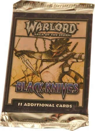 Black Knives Booster Pack 11 Cards Warlord AEG Warlord Sealed Product Black Knives Booster Pack 11 Cards Warlord AEG Warlord Sealed Product
