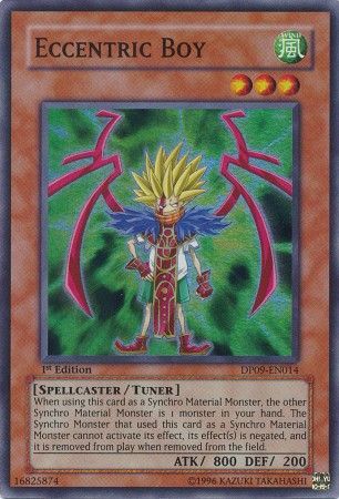 Eccentric Boy DP09 EN014 Super Rare 1st Edition Eccentric Boy DP09 EN014 Super Rare 1st Edition