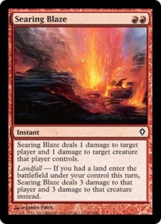 Searing Blaze Worldwake Singles Searing Blaze Worldwake Singles