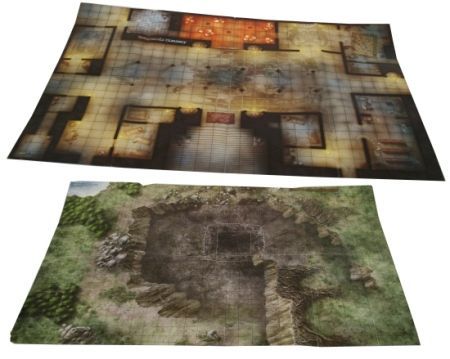Dragondown Grotto Spawnscale Nursery Map D D Miniatures 