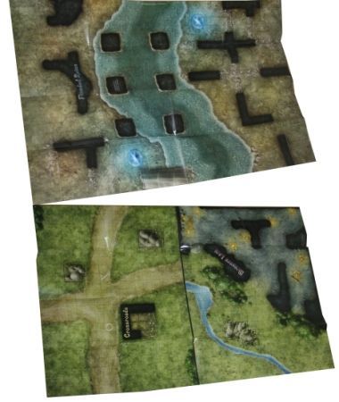 Crossroads Monster Lair Flooded Ruins Map D D Miniatures Crossroads Monster Lair Flooded Ruins Map D D Miniatures