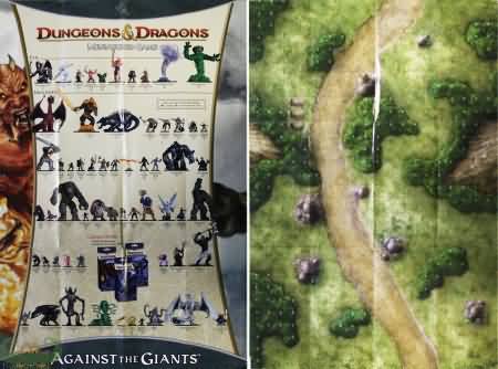 King s Road unmarked Against the Giants set poster Map D D Miniatures King s Road unmarked Against the Giants set poster Map D D Miniatures