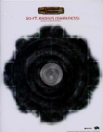 Darkness 20 Ft Radius Template D D Miniatures D D Miniatures Posters Misc Items Darkness 20 Ft Radius Template D D Miniatures D D Miniatures Posters Misc Items