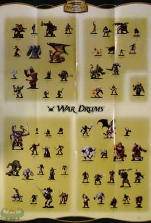 War Drums Set Poster D D Miniatures War Drums Set Poster D D Miniatures