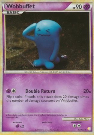 Wobbuffet 13 123 Holo Rare Heart Gold Soul Silver Base Set Singles Wobbuffet 13 123 Holo Rare Heart Gold Soul Silver Base Set Singles