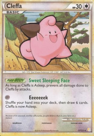 Cleffa 17 123 Rare Cleffa 17 123 Rare