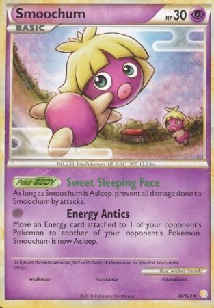 Smoochum 30 123 Rare Heart Gold Soul Silver Base Set Singles Smoochum 30 123 Rare Heart Gold Soul Silver Base Set Singles