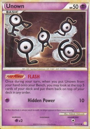 Unown - 55/123 - Uncommon