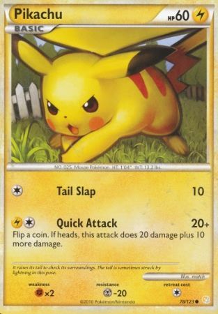 Pikachu - 120/147 - Common NM Supreme Victors Pokemon