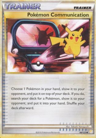 Pokémon Heart Gold & Soul Silver - Trainer Card