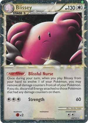 Blissey 106/123 World Championship 2011 Pokemon Card