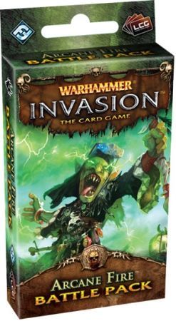 Warhammer Invasion LCG Arcane Fire Battle Pack Fantasy Flight Games FFGWHC07 Warhammer Invasion LCG Warhammer Invasion LCG Arcane Fire Battle Pack Fantasy Flight Games FFGWHC07 Warhammer Invasion LCG