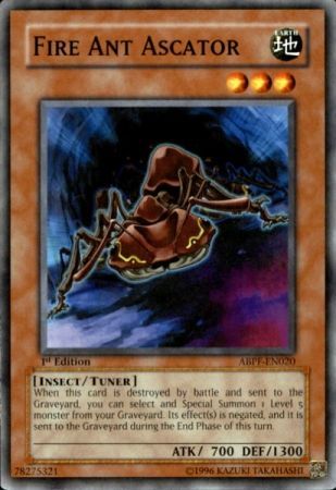 Fire Ant Ascator ABPF EN020 Common 1st Edition Fire Ant Ascator ABPF EN020 Common 1st Edition