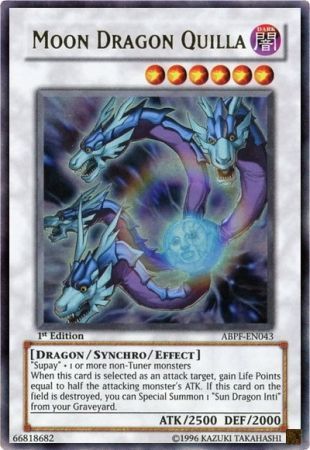 Moon Dragon Quilla - ABPF-EN043 - Ultra Rare 1st Edition