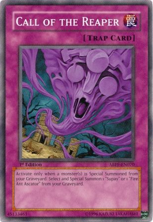 Call of the Reaper ABPF EN070 Common 1st Edition Absolute Powerforce ABPF 1st Edition Singles Call of the Reaper ABPF EN070 Common 1st Edition Absolute Powerforce ABPF 1st Edition Singles