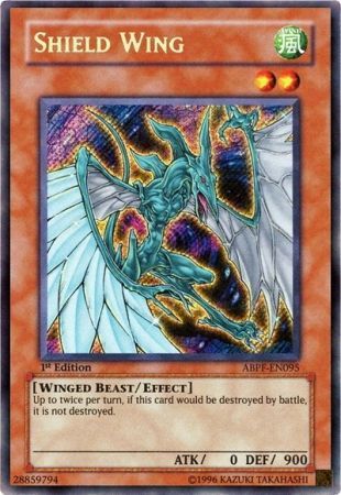Shield Wing ABPF EN095 Secret Rare 1st Edition Absolute Powerforce ABPF 1st Edition Singles Shield Wing ABPF EN095 Secret Rare 1st Edition Absolute Powerforce ABPF 1st Edition Singles