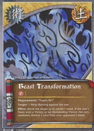 Beast Transformation 643 Common Naruto Broken Promise Beast Transformation 643 Common Naruto Broken Promise