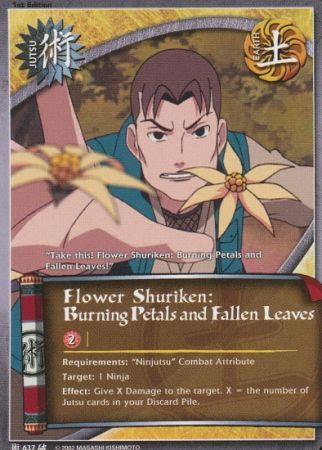 Flower Shuriken Burning Petals Fallen Leaves 637 Common Naruto Broken Promise Flower Shuriken Burning Petals Fallen Leaves 637 Common Naruto Broken Promise