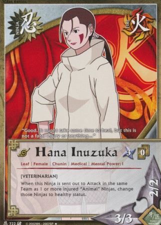Hana Inuzuka 722 Uncommon Naruto Broken Promise Hana Inuzuka 722 Uncommon Naruto Broken Promise